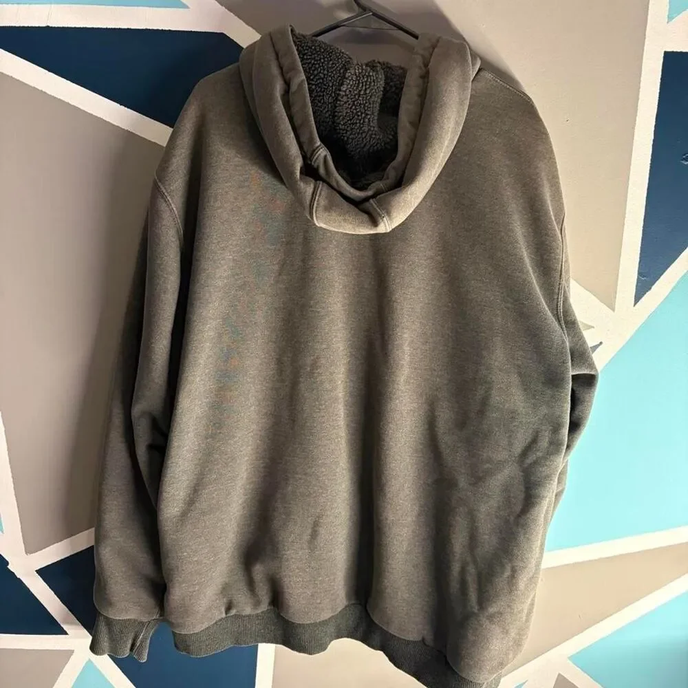 Carhartt gray sherpa